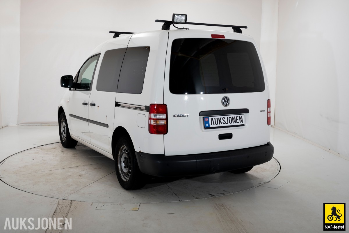 2014 Volkswagen CADDY *UTEN MINSTEPRIS* GASSDRIFT EU-OK 04.28 INNREDNING