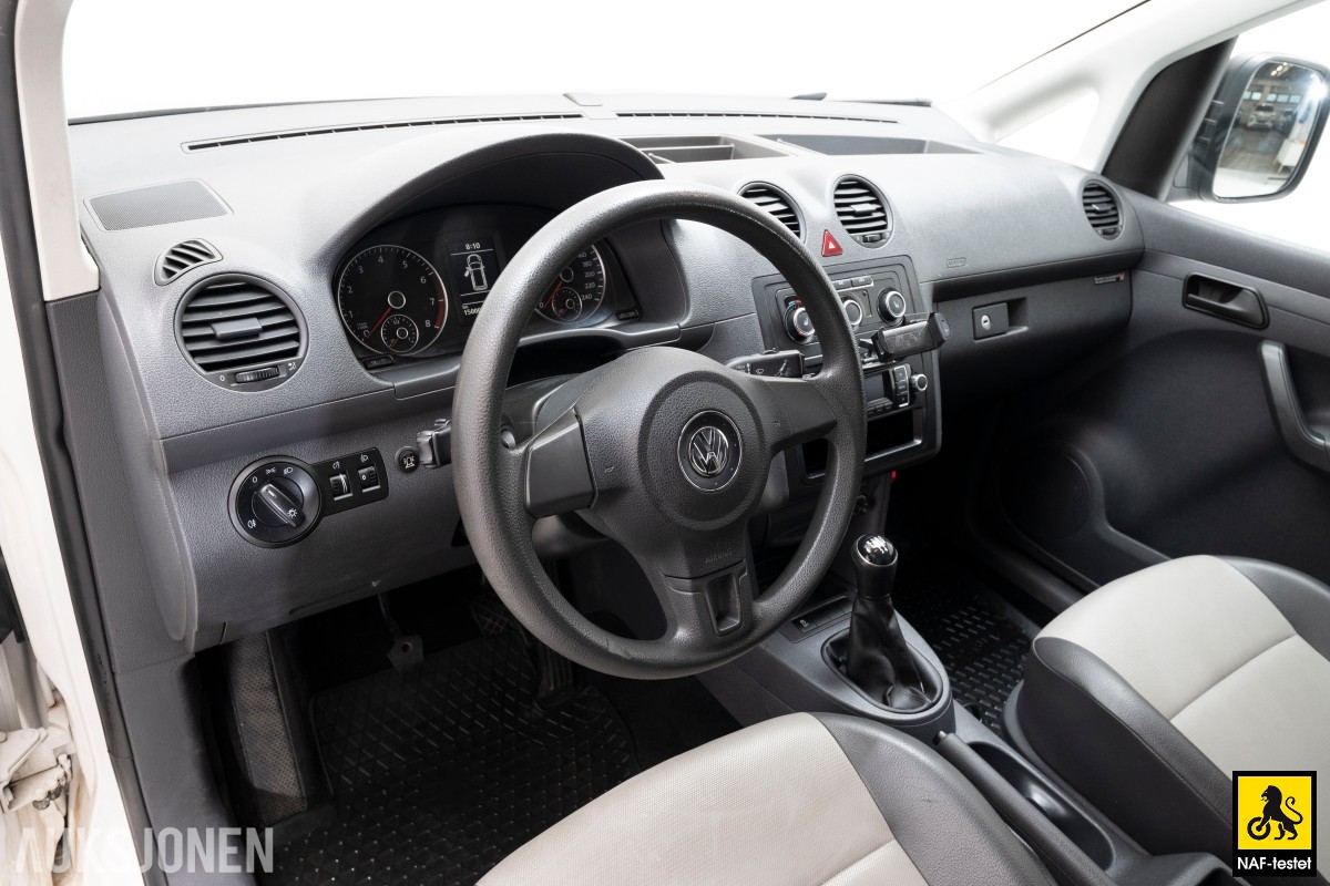 2014 Volkswagen CADDY *UTEN MINSTEPRIS* GASSDRIFT EU-OK 04.28 INNREDNING