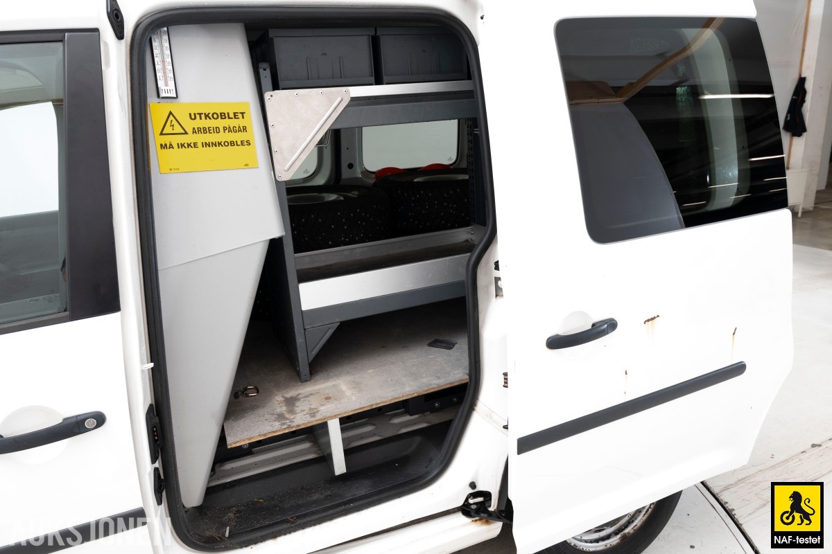 2014 Volkswagen CADDY *UTEN MINSTEPRIS* GASSDRIFT EU-OK 04.28 INNREDNING
