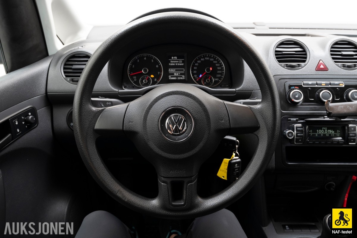 2014 Volkswagen CADDY *UTEN MINSTEPRIS* GASSDRIFT EU-OK 04.28 INNREDNING