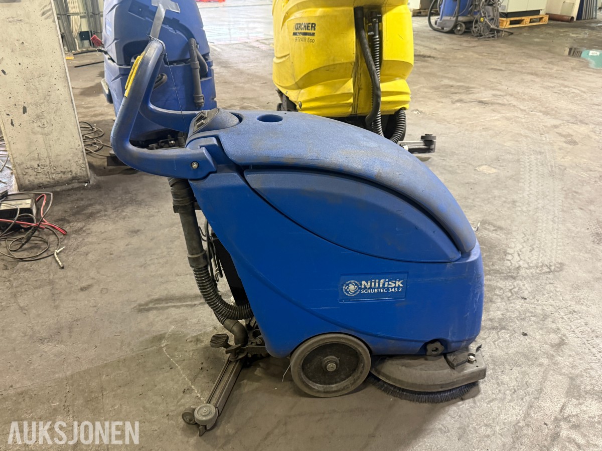 2016 Nilfisk Scrubtec 343.2 B Combi gulvvaskemaskin