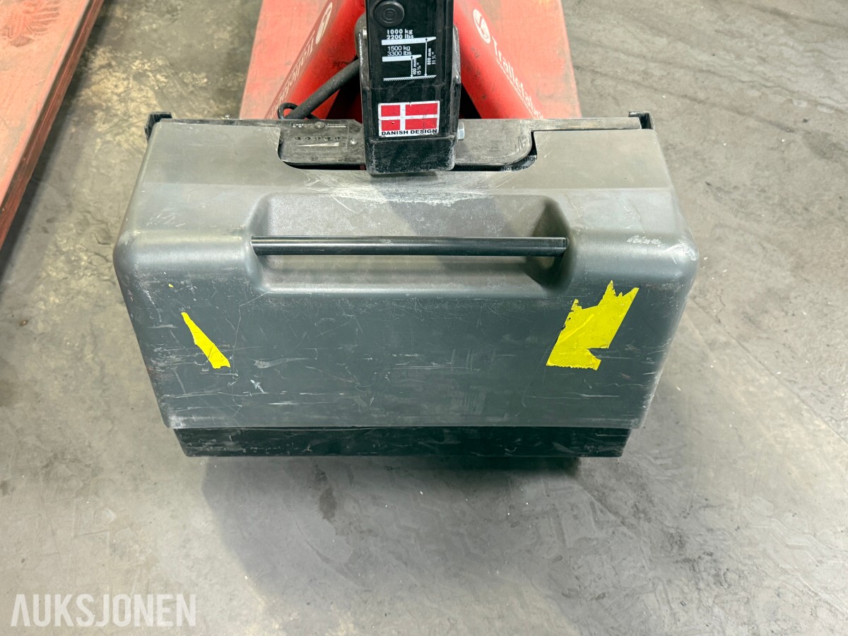 3 stk Logitrans elektriske jekketraller