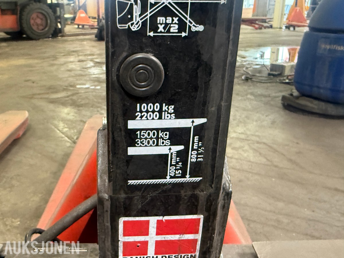 3 stk Logitrans elektriske jekketraller