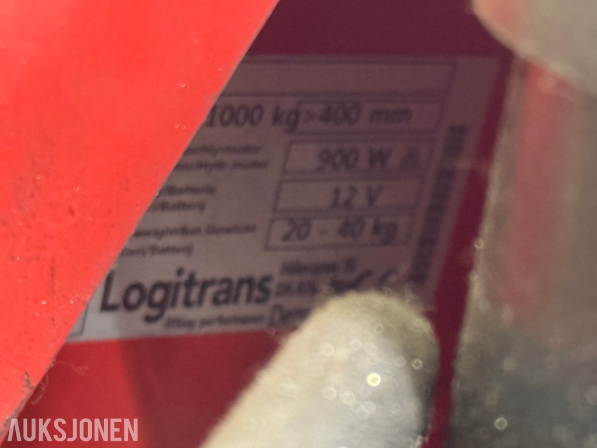 3 stk Logitrans elektriske jekketraller