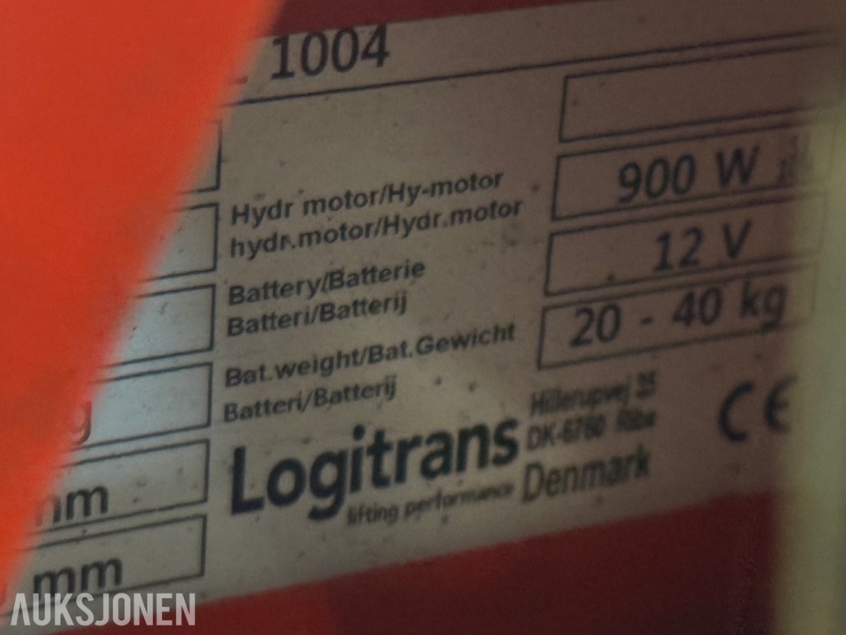 3 stk Logitrans elektriske jekketraller