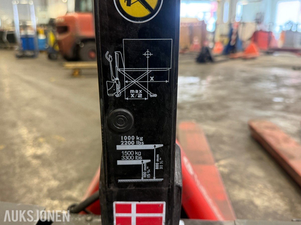 3 stk Logitrans elektriske jekketraller