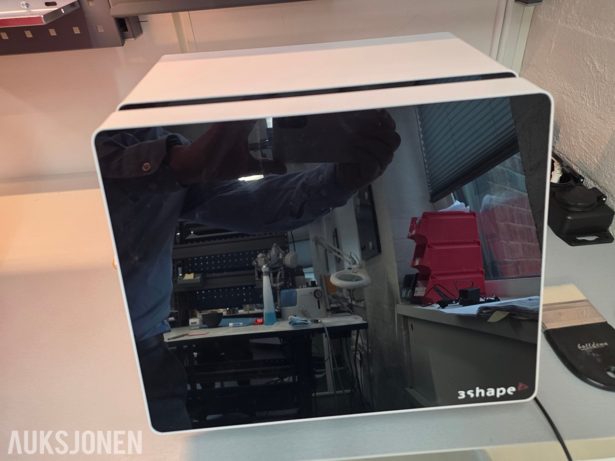 3Shape D810 dental 3D-skanner med strømforsyning