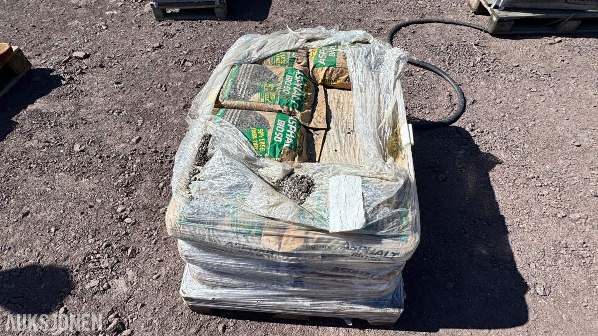 Potmix Asphalt BIO 50 Kaldasfalt – 22 sekker à 20 kg