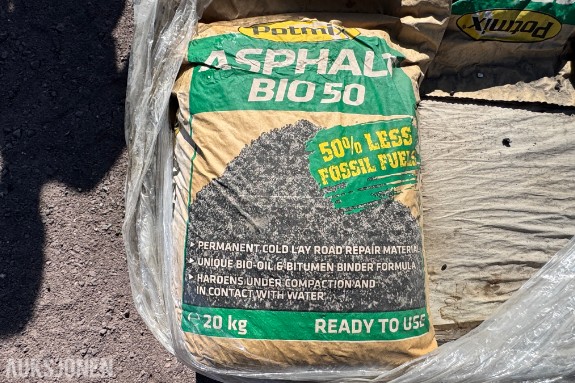 Potmix Asphalt BIO 50 Kaldasfalt – 22 sekker à 20 kg