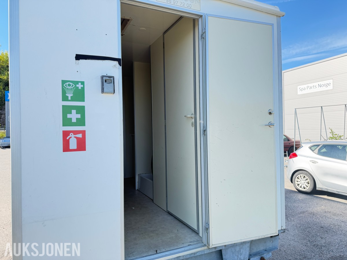 SCANVOGN MANNSKAPSVOGN/BRAKKE – SANITÆR - 1800 KG