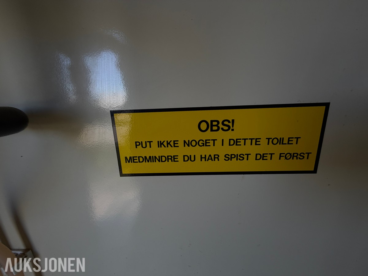 SCANVOGN MANNSKAPSVOGN/BRAKKE – SANITÆR - 1800 KG