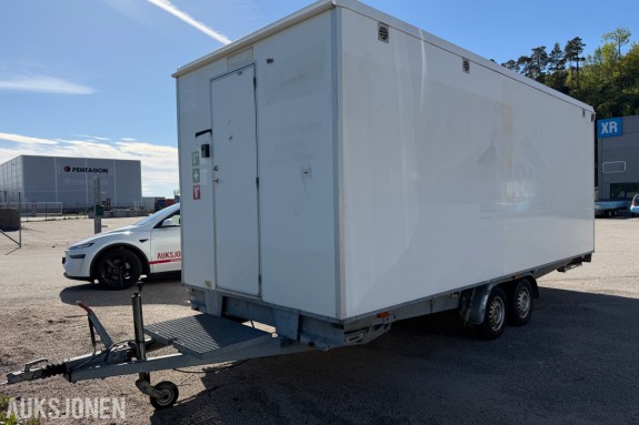 SCANVOGN MANNSKAPSVOGN/BRAKKE – SANITÆR - 1800 KG