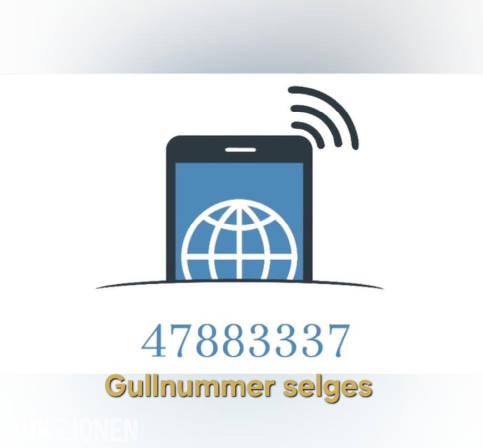 Gullnummer: 47883337