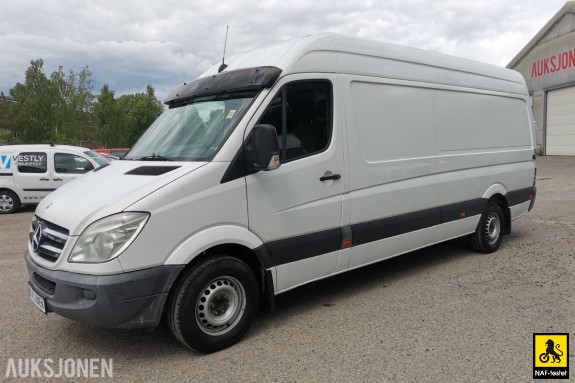 2011 Mercedes-Benz SPRINTER 3.0 V6 D 190 HK LANG HENGERFESTE KJØREBOK - UTEN MINSTEPRIS!