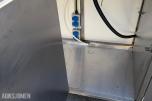 Stor profesjonell serveringsdisk / bar / kiosk løsning i rustfritt stål