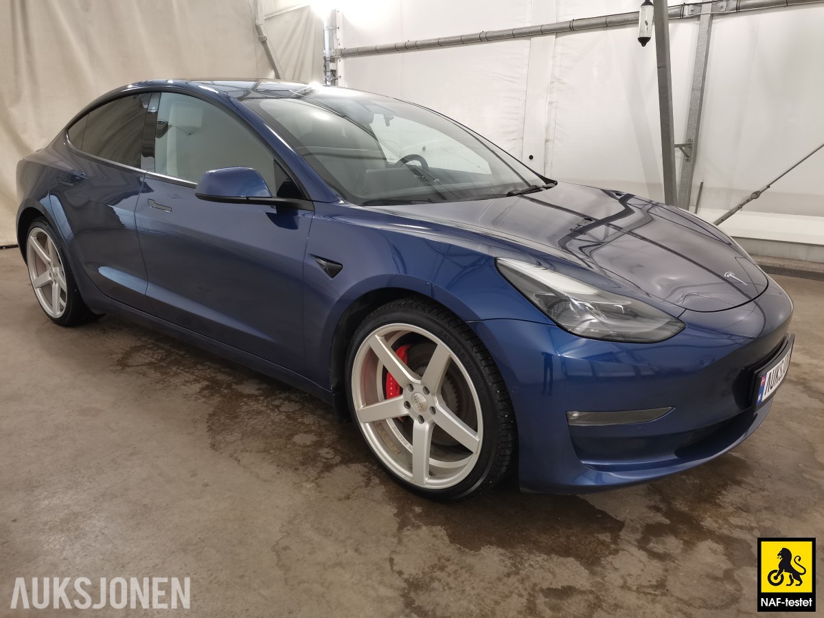 2021 Tesla Model 3 PERFORMANCE AWD GARANTI VARMEPUMPE PANORAMA