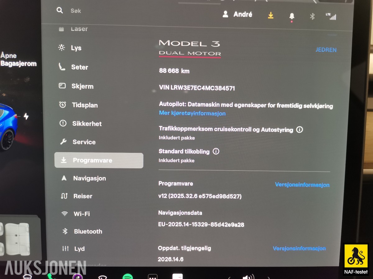 2021 Tesla Model 3 PERFORMANCE AWD GARANTI VARMEPUMPE PANORAMA