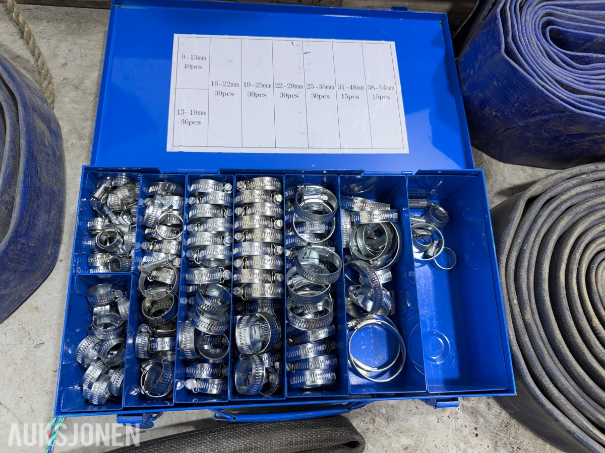 Lensepumper, Grundfos SCALA2, slanger og slangeklemmer