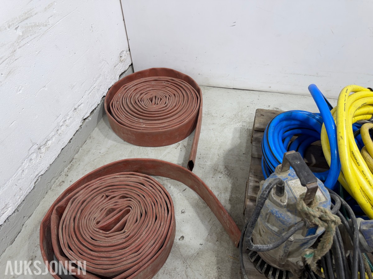 Lensepumper, Grundfos SCALA2, slanger og slangeklemmer