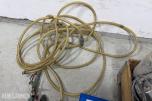 Parti med lensepumper, slanger og tilbehør – Dosatron, Biltema, Altech m.m.