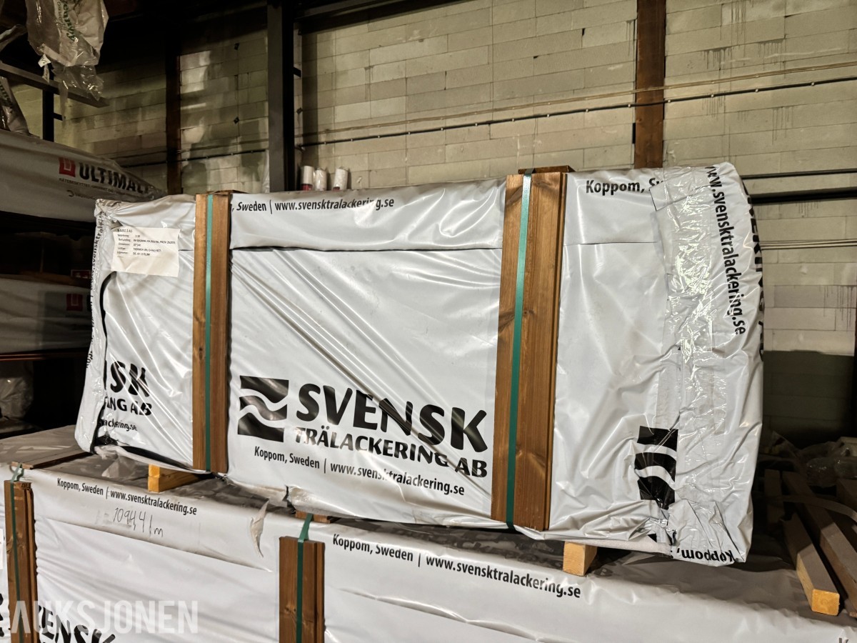 BRANNIMPREGNERT THERMOFURU MED FARGE 20x140x2000 mm 288 stk