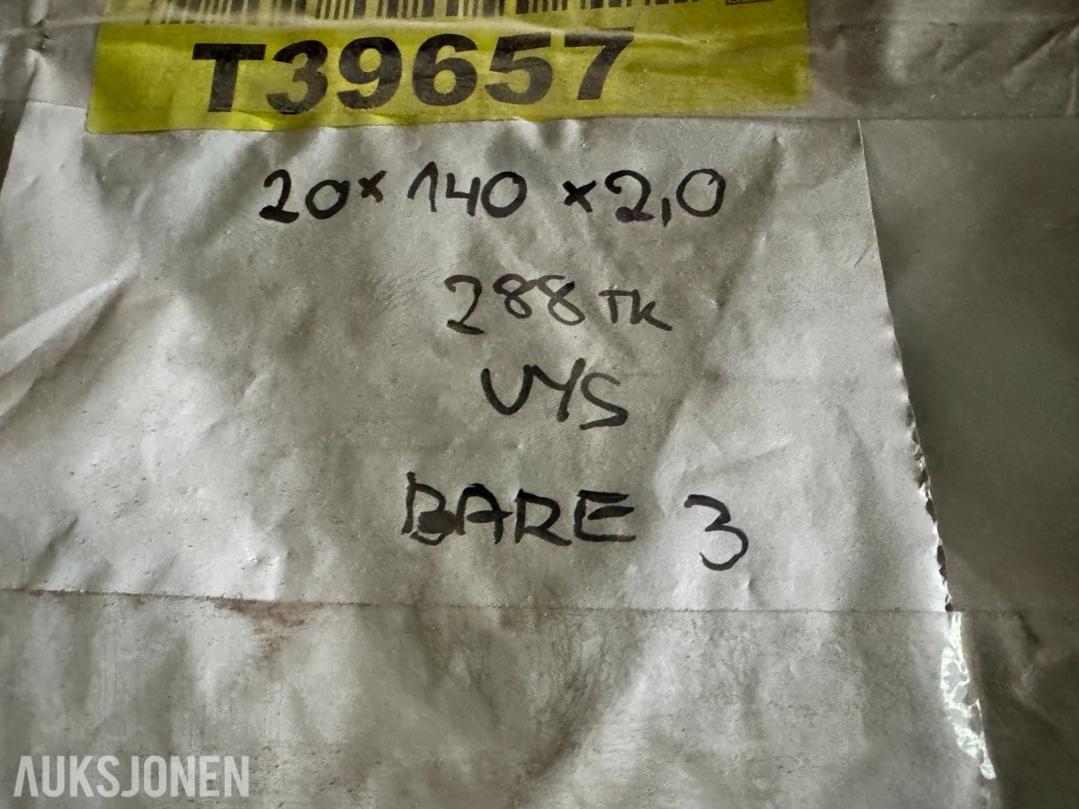 BRANNIMPREGNERT THERMOFURU MED FARGE 20x140x2000 mm 288 stk