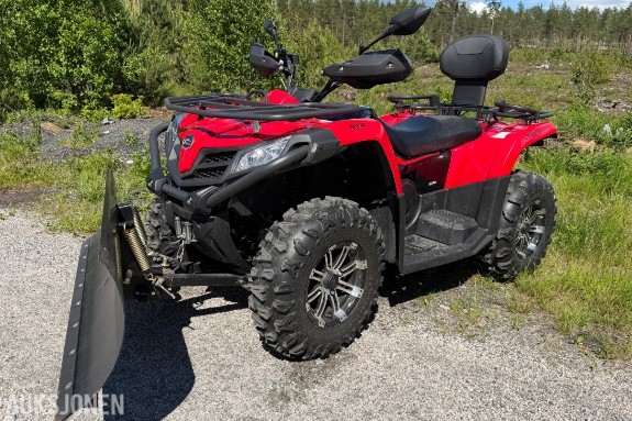 2022 CFMOTO CFORCE 520 EFI 4x4 EPS - brøyteskjær vinsj passasjersete 