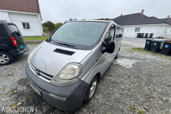 2004 Opel Vivaro 1.9 CDTI 2700, 6-seter