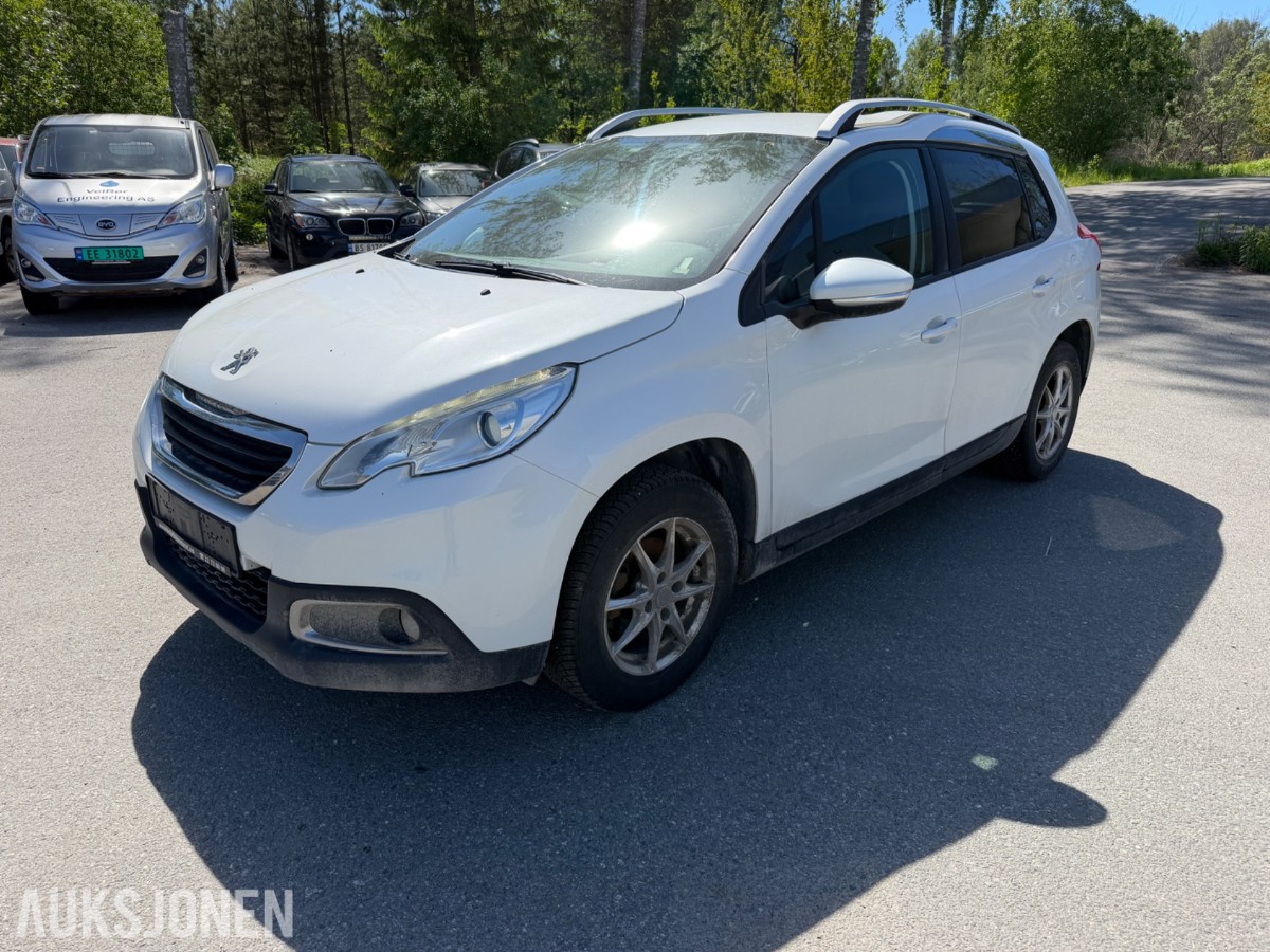 2014 Peugeot 2008 1.2-82 / Servicehistorikk / 8xalu