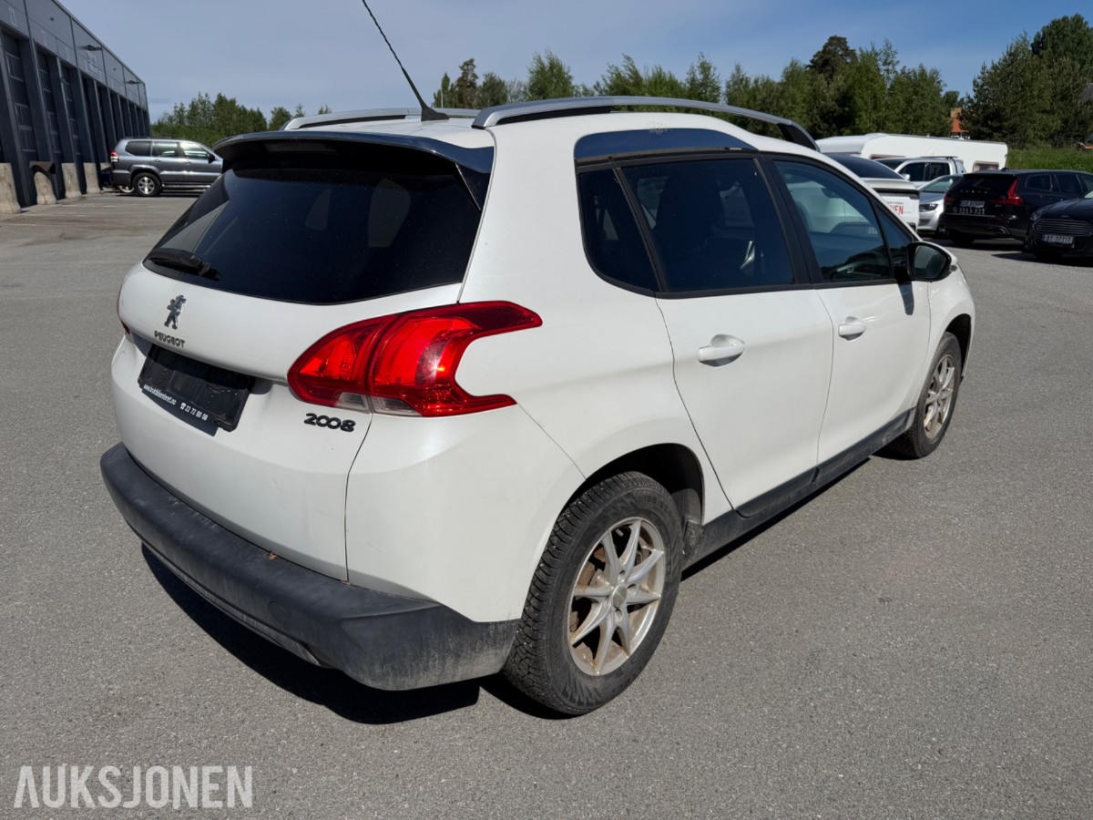 2014 Peugeot 2008 1.2-82 / Servicehistorikk / 8xalu