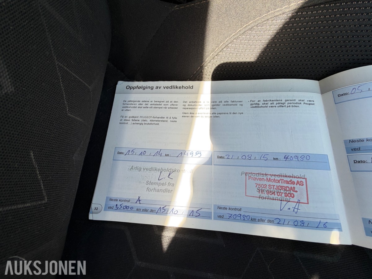 2014 Peugeot 2008 1.2-82 / Servicehistorikk / 8xalu