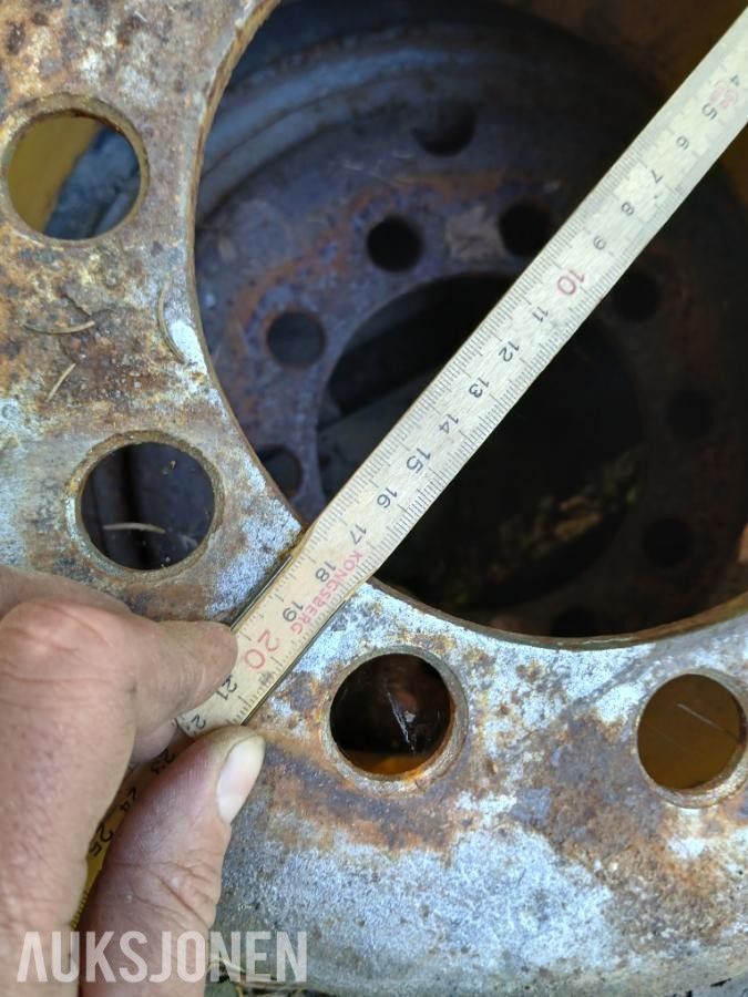 8 stk Hengerhjul til lastebilhenger - ingen minstepris