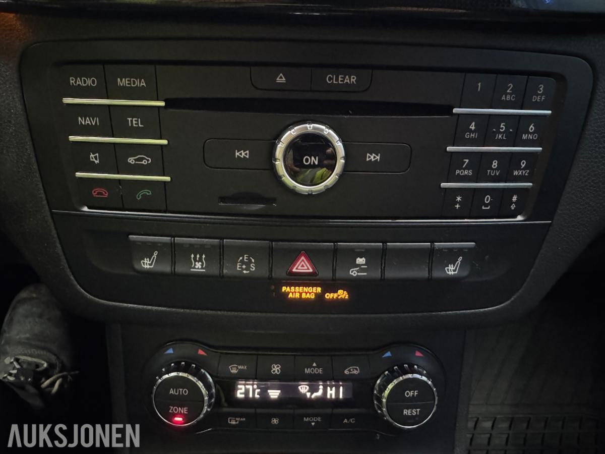 2017 Mercedes-Benz B-Klasse 250 E 180hk Automat Bi Xenon Ryggekamera DAB