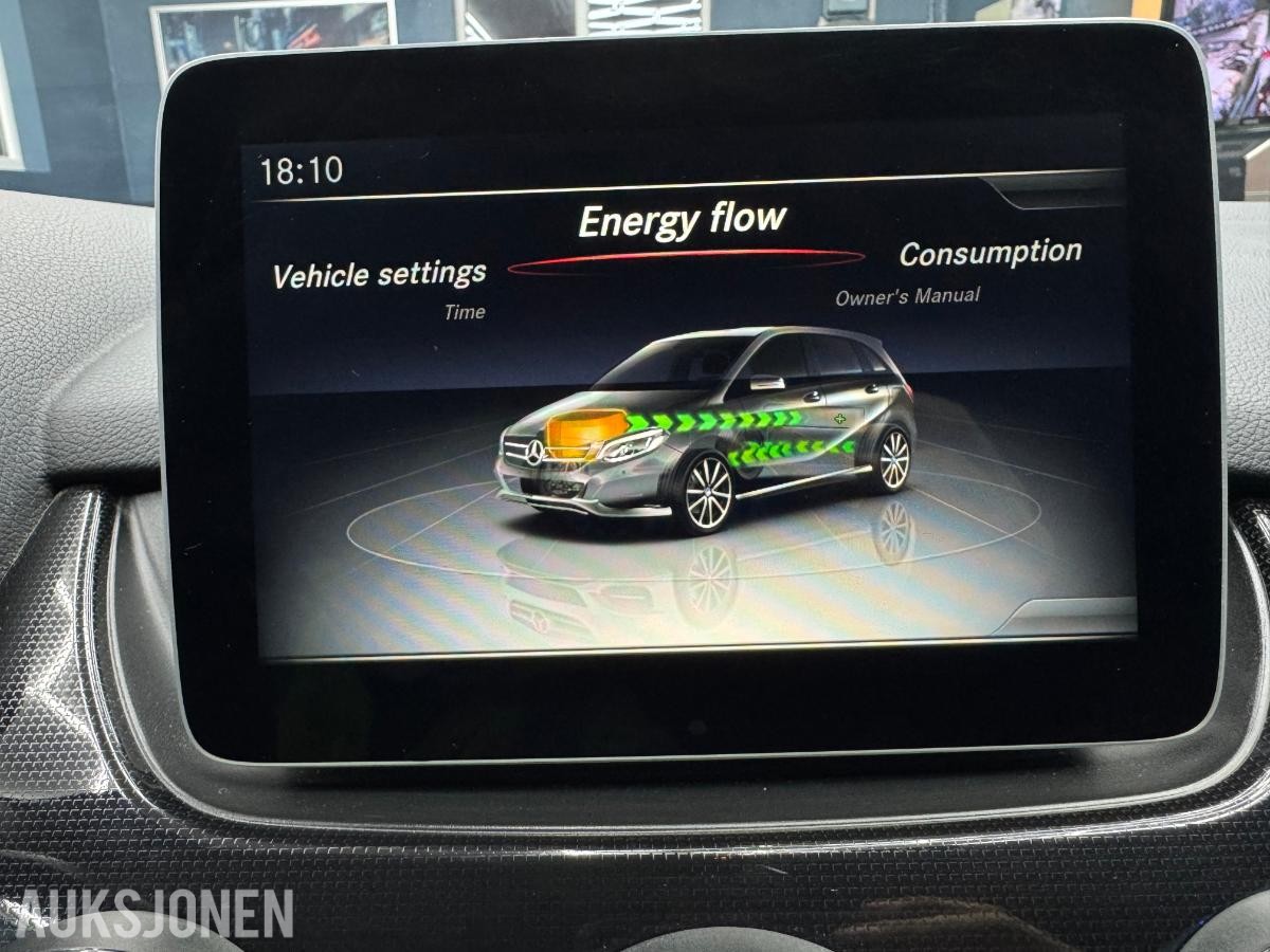 2017 Mercedes-Benz B-Klasse 250 E 180hk Automat Bi Xenon Ryggekamera DAB