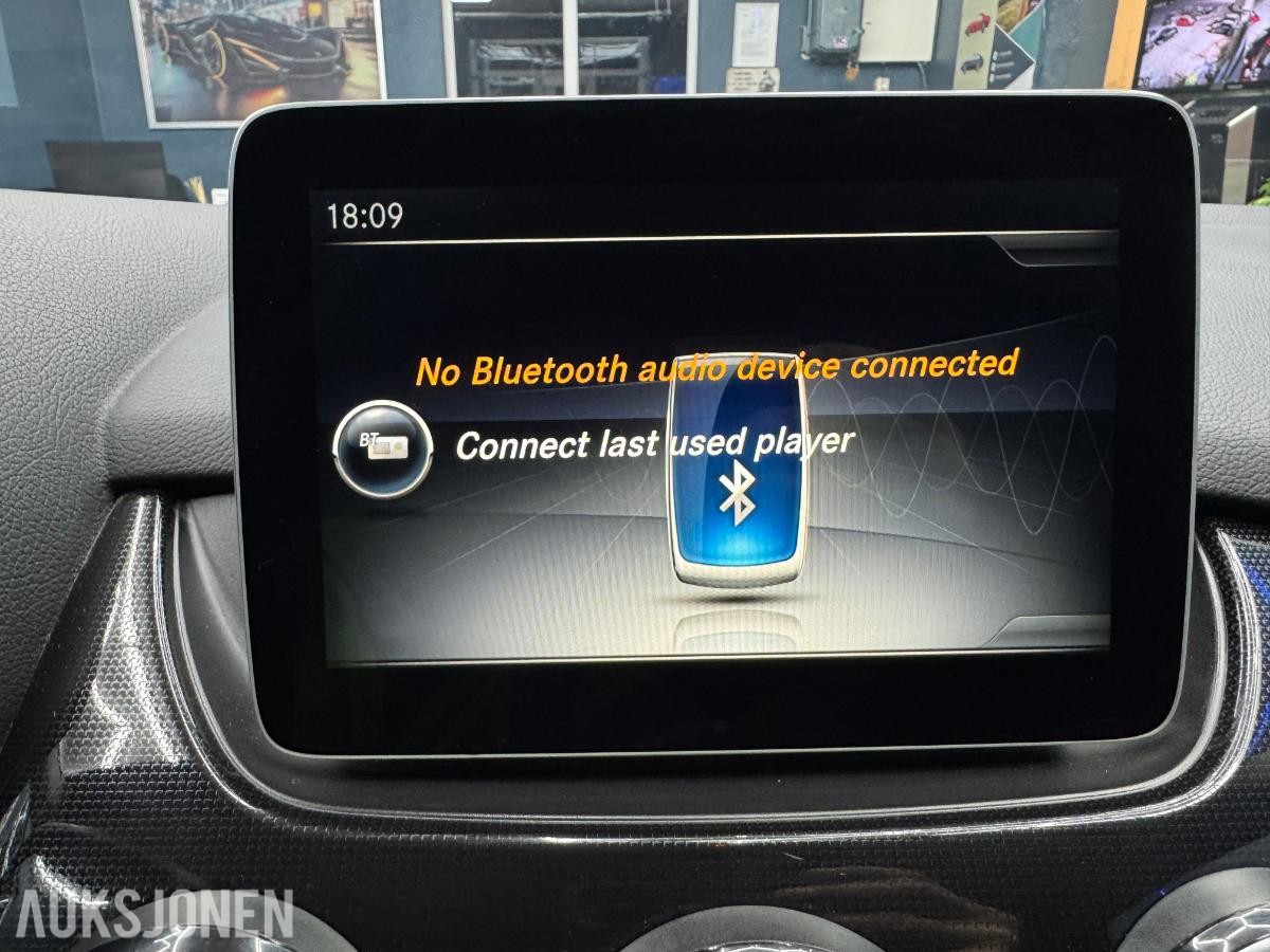 2017 Mercedes-Benz B-Klasse 250 E 180hk Automat Bi Xenon Ryggekamera DAB