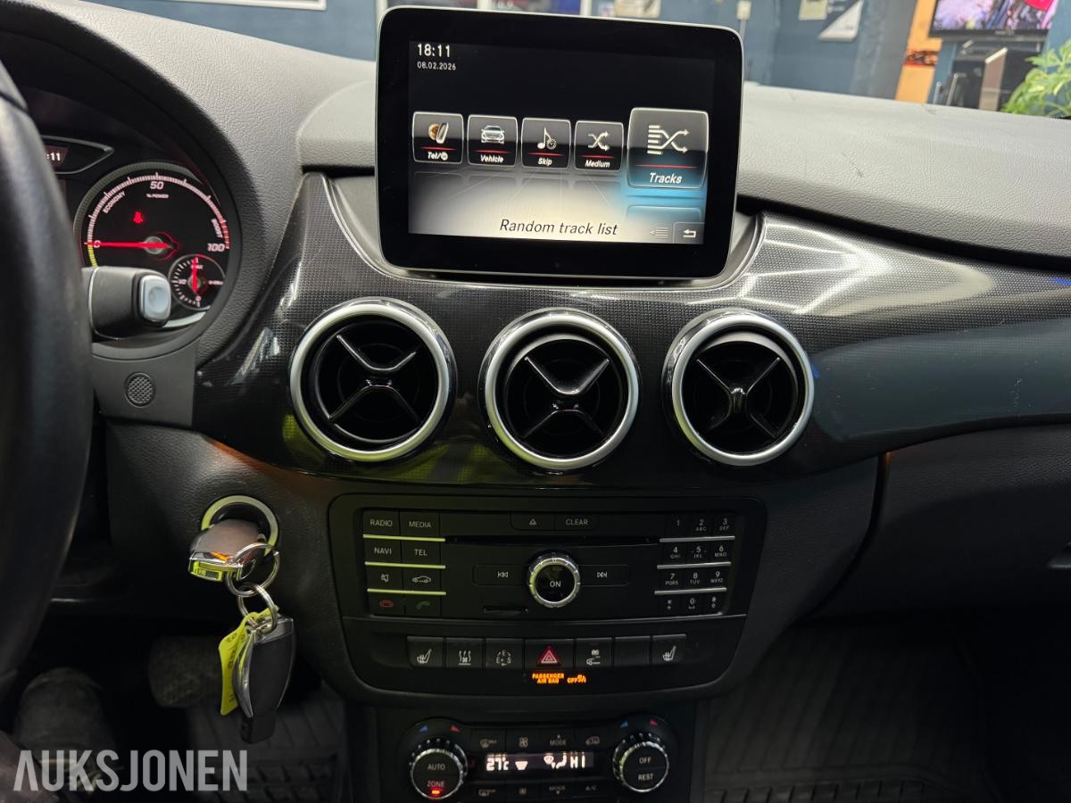 2017 Mercedes-Benz B-Klasse 250 E 180hk Automat Bi Xenon Ryggekamera DAB