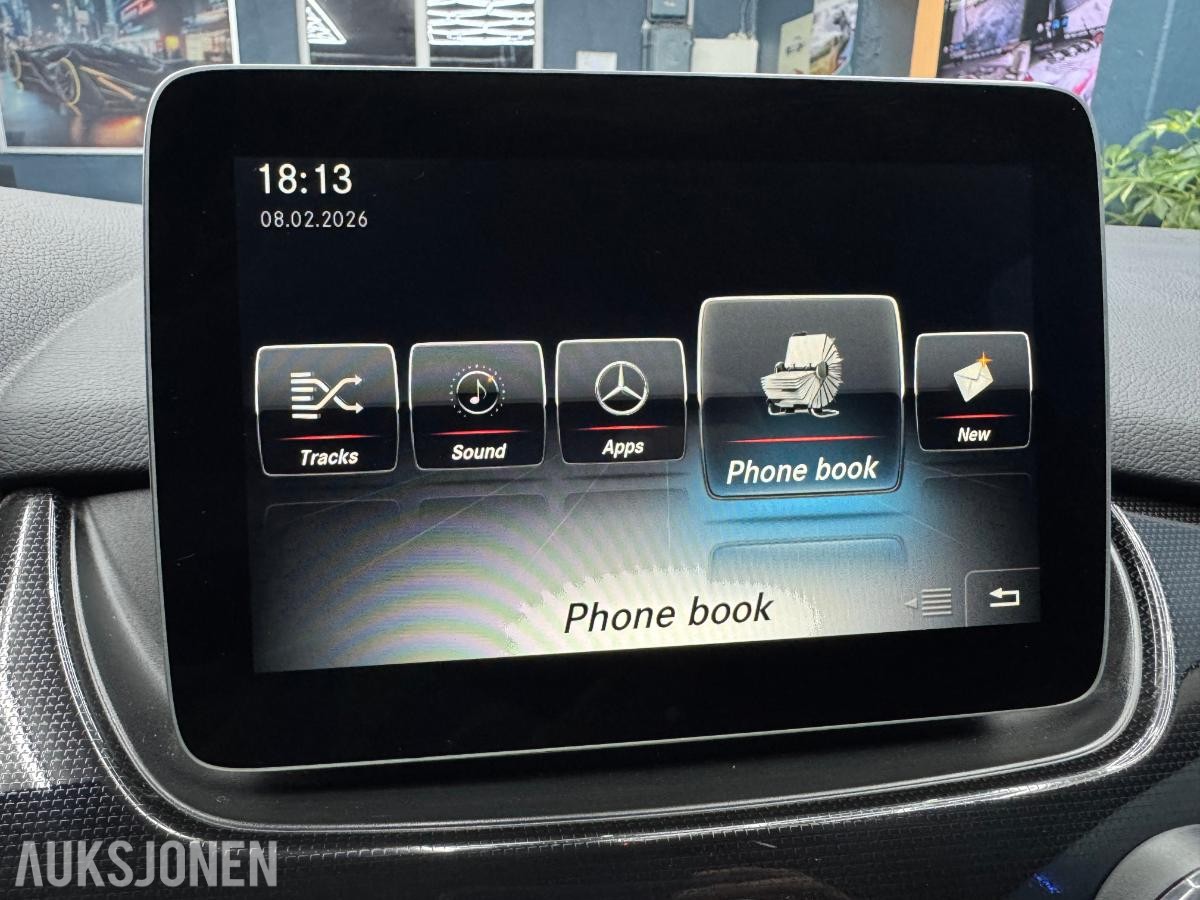 2017 Mercedes-Benz B-Klasse 250 E 180hk Automat Bi Xenon Ryggekamera DAB