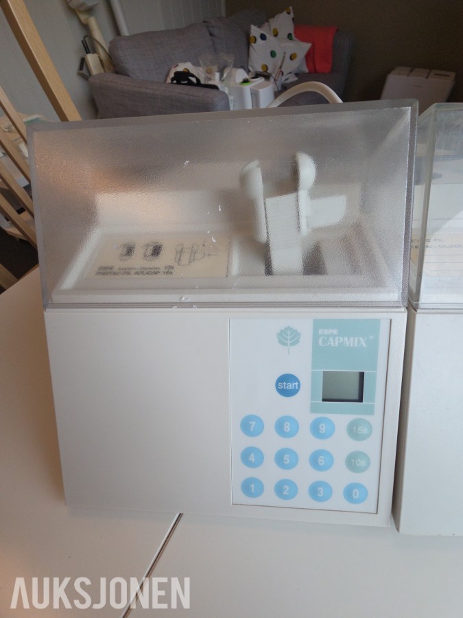 2 stk 3M ESPE CapMix kapselmiksere – dental blandeenheter 230V