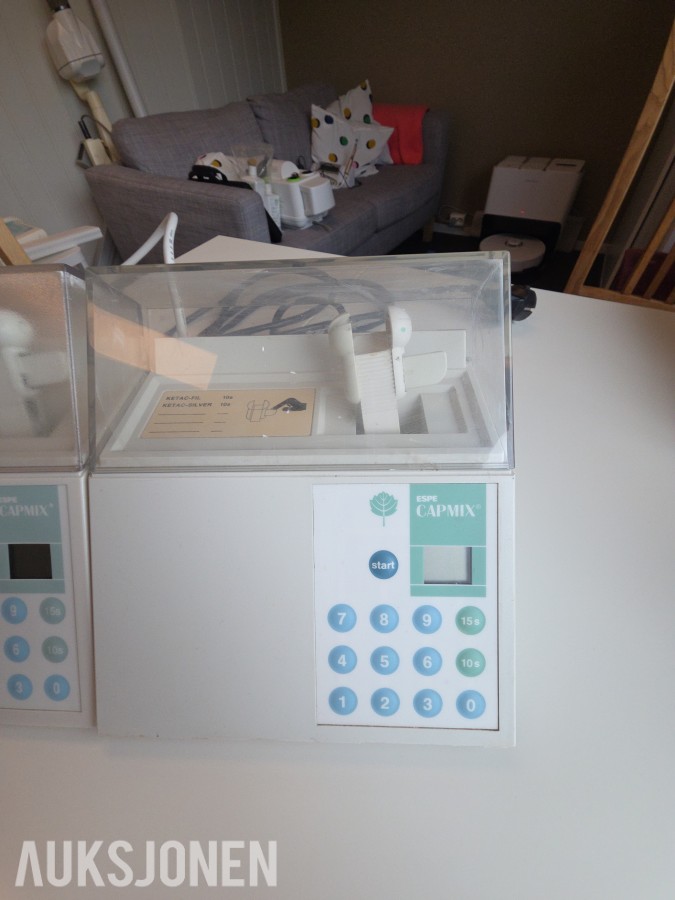 2 stk 3M ESPE CapMix kapselmiksere – dental blandeenheter 230V