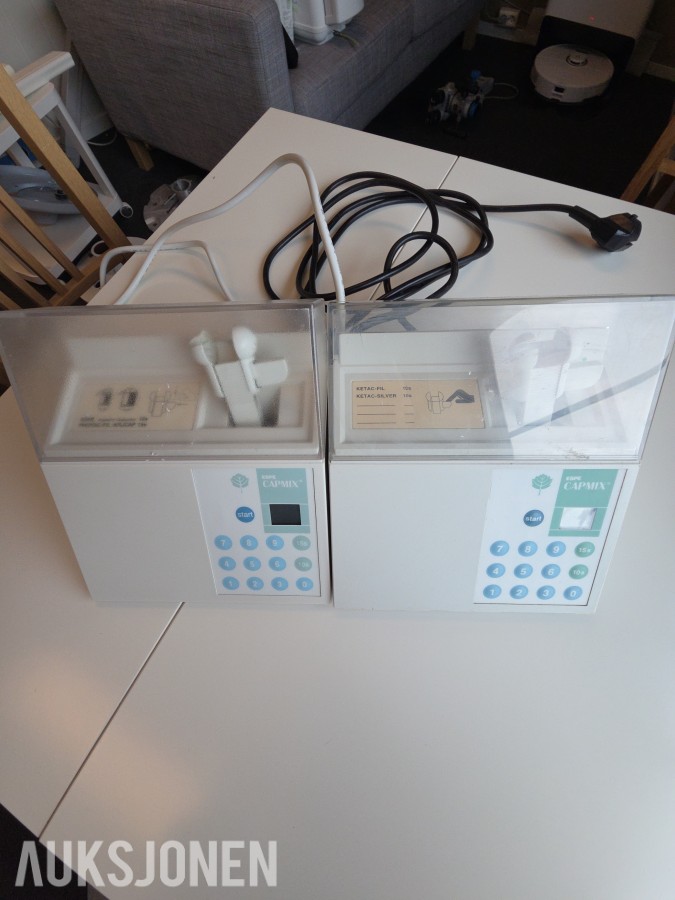 2 stk 3M ESPE CapMix kapselmiksere – dental blandeenheter 230V