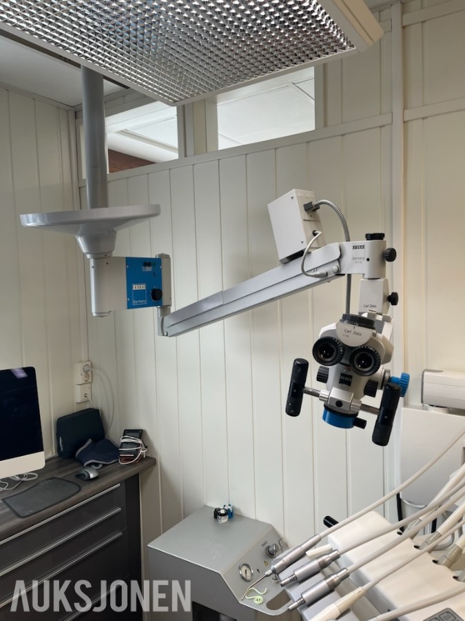 Takhengt Carl Zeiss mikroskop – Zeiss f170 (klinikk/dental)