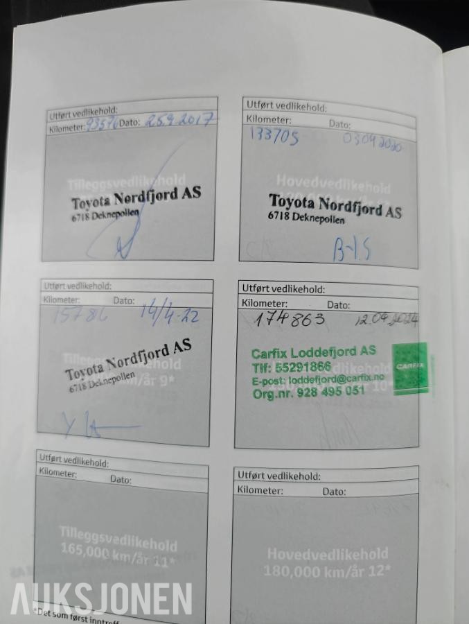 2012 Toyota Prius+ Seven 1.8 Hybrid – Mangellapp - Km: 201230