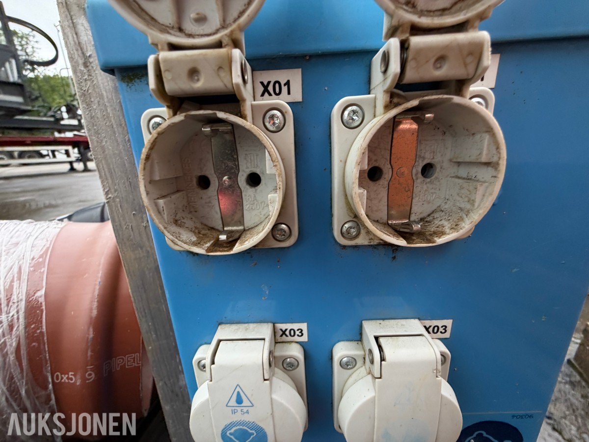 EL - BJÖRN STRØMFORDELINGSSKAP - 63A - 400V - IP44