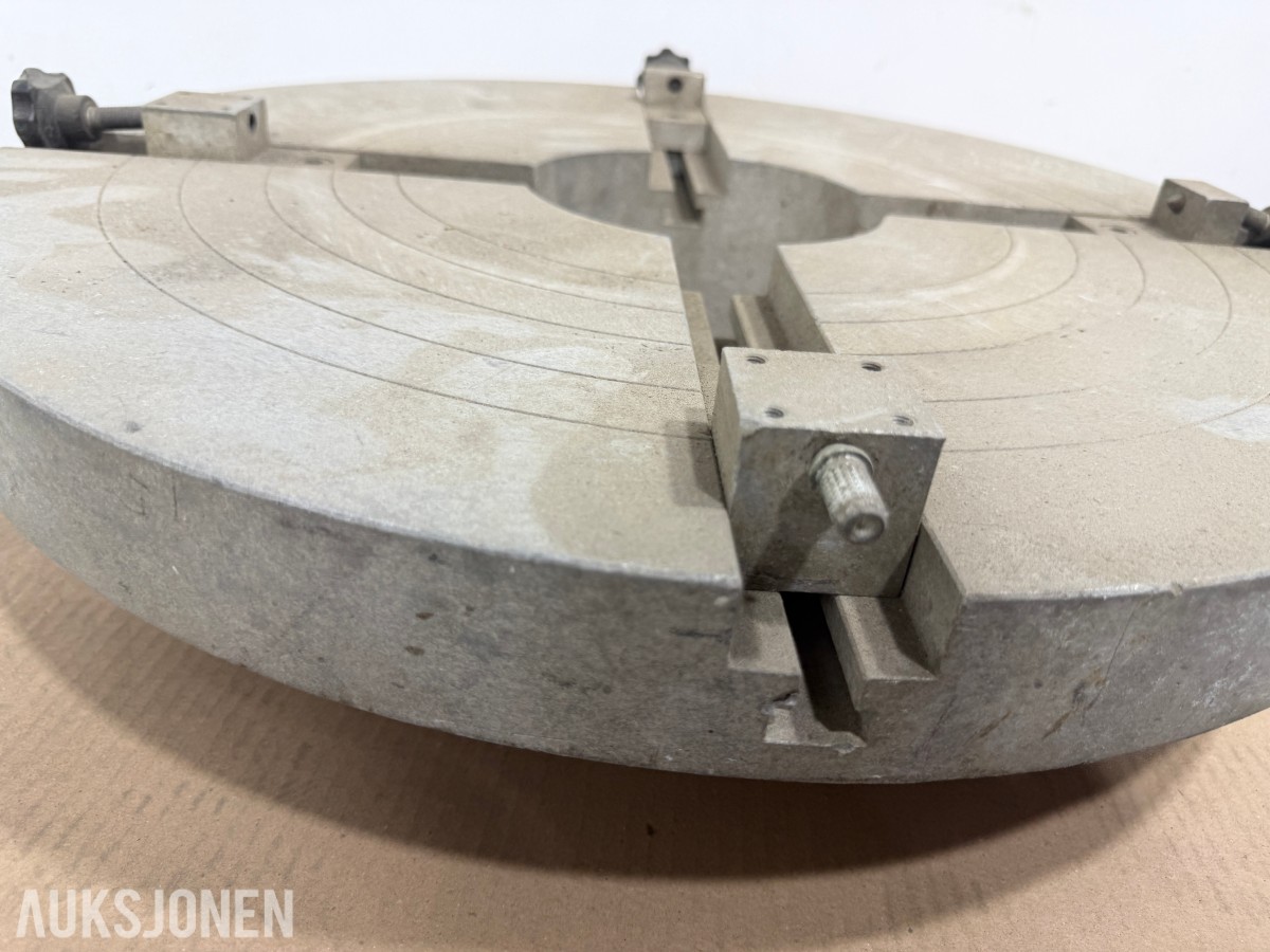 3 Stk Oppspennings bord med 4-armet sentreringsmekanisme