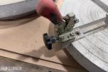3 Stk Oppspennings bord med 4-armet sentreringsmekanisme