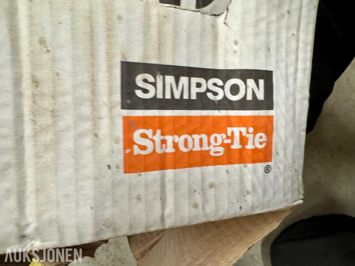 108 stk Simpson Strong-Tie ACW155 Vinkelbeslag/Bjelkesko