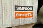 108 stk Simpson Strong-Tie ACW155 Vinkelbeslag/Bjelkesko