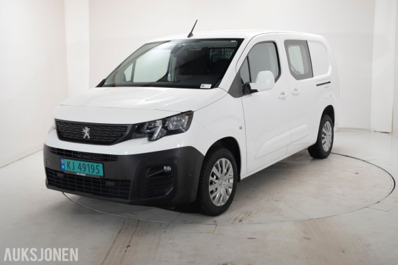 2020 Peugeot Partner 1,5 HDi 100 hk L2 man, 76417 km, Eu godkjent til 25.06.2028 
