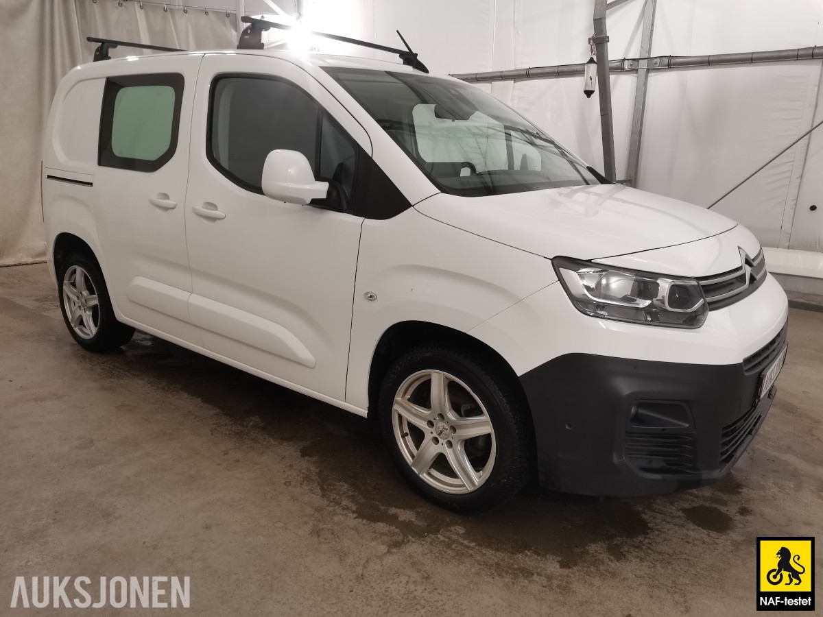 2020 Citroen Berlingo BlueHDI 102 HK L2 HENGERFESTE SKYVEDØRER CRUISE