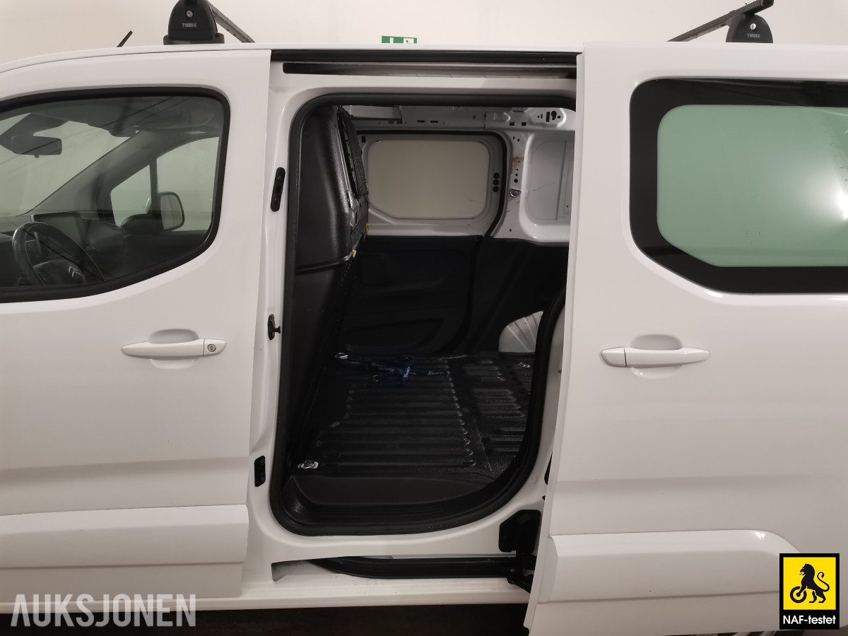 2020 Citroen Berlingo BlueHDI 102 HK L2 HENGERFESTE SKYVEDØRER CRUISE